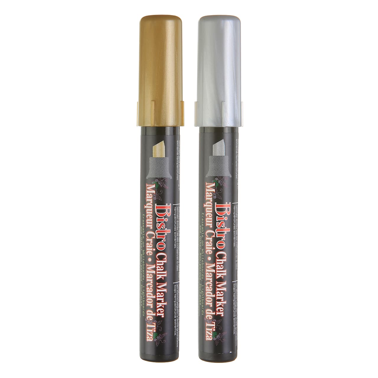 12 Packs: 2 ct. (24 total) Marvy® Uchida Bistro Chisel Tip Metallic Chalk Markers